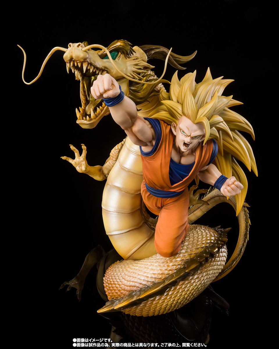＃　「新品」フィギュアーツZERO［超激戦］スーパーサイヤ人３孫悟空-龍拳爆発- Super Saiyan 3 Son Goku