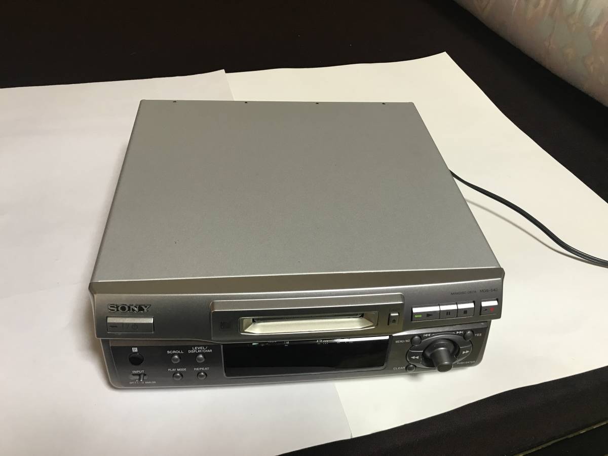◇SONY MDS-S40 MDデッキ MDレコーダー◇ | GREATLOOKING.COM