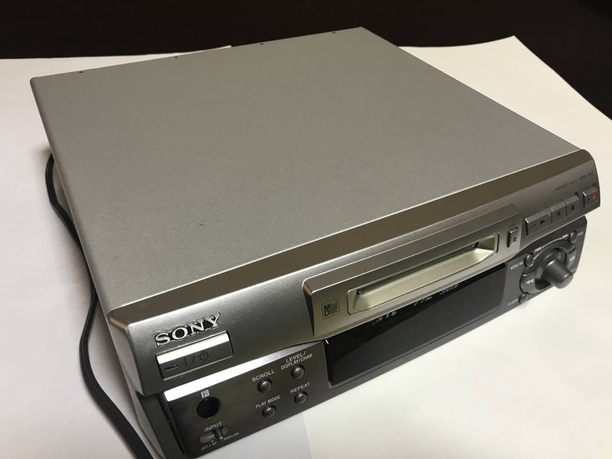 ◇SONY MDS-S40 MDデッキ MDレコーダー◇ | GREATLOOKING.COM