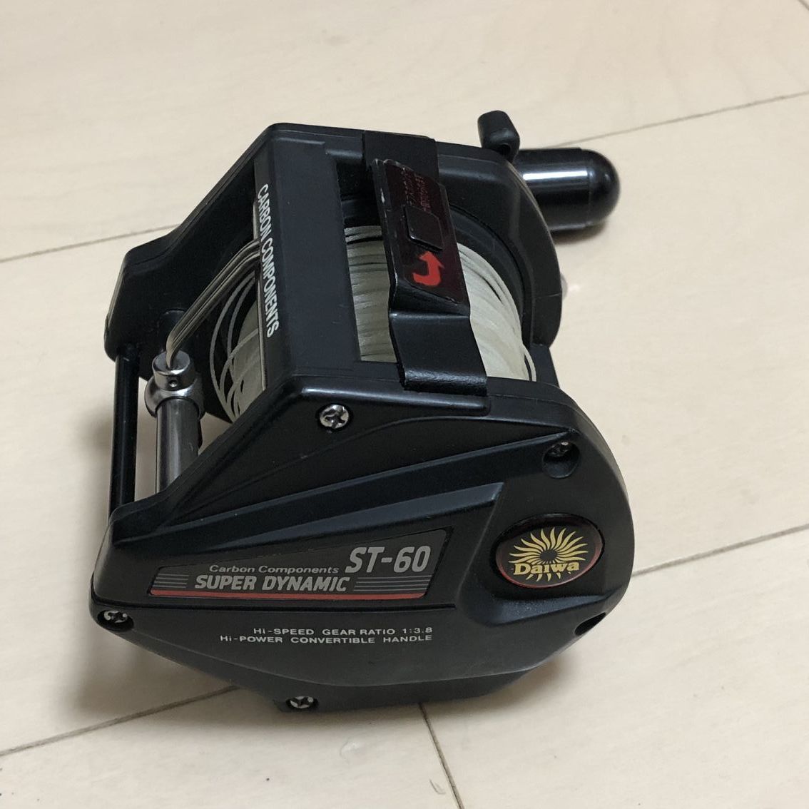 DAIWA super ynamic 1:3.8 ST-60 中古リール