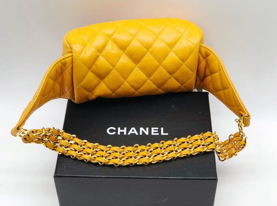 ☆1円スタート☆レア シャネル CHANEL マトラッセ 3連チェーンベルト