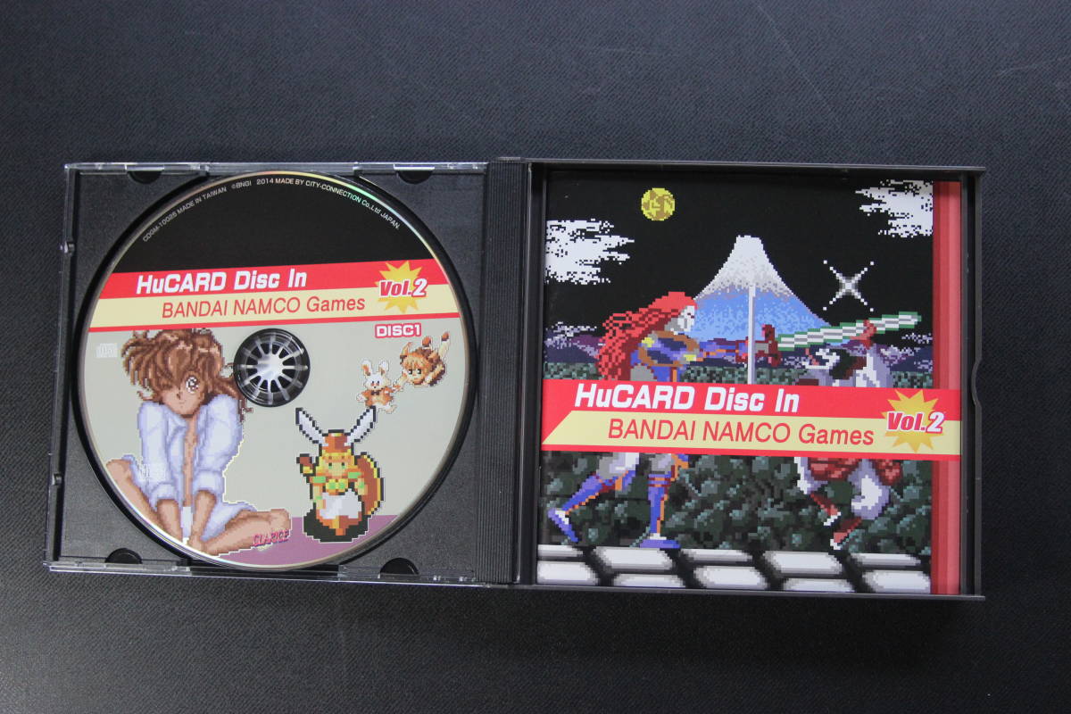 ○HuCARD Disc In BANDAI NAMCO Games Inc. Vol.1/Vol.2 まとめて 