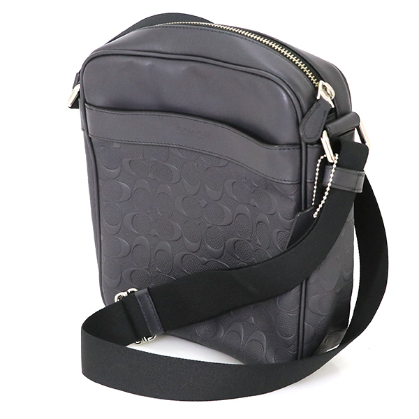 シグネチャー コーチ レザー COACH チャールズ ショルダーバッグ 