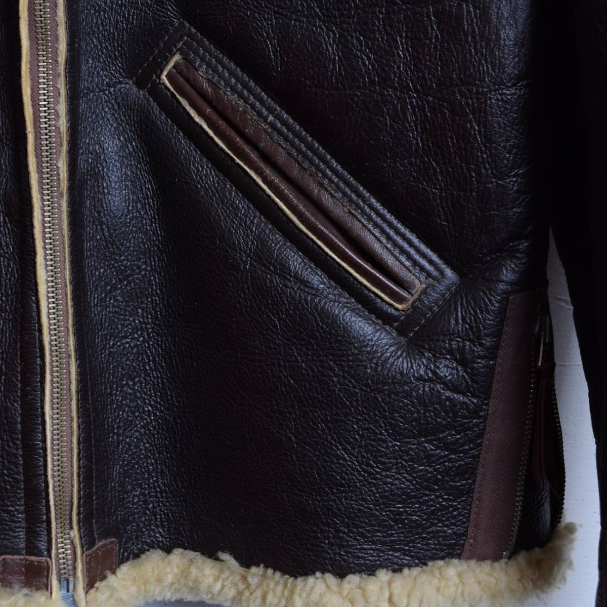 リアルマッコイズ B-6 フライトジャケット size 38 DWG.NO.39H4825 