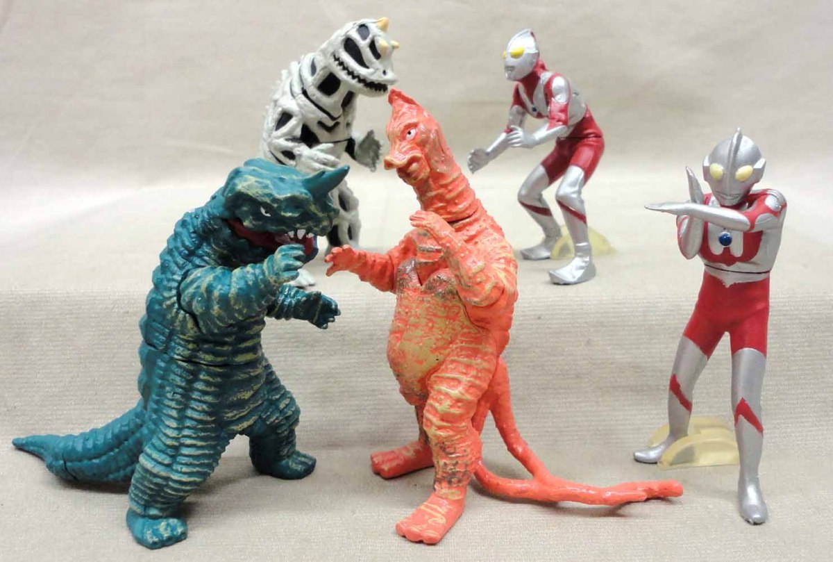 HG ウルトラマン 対決5個セット バニラ アボラス シーボーズ(怪獣 
