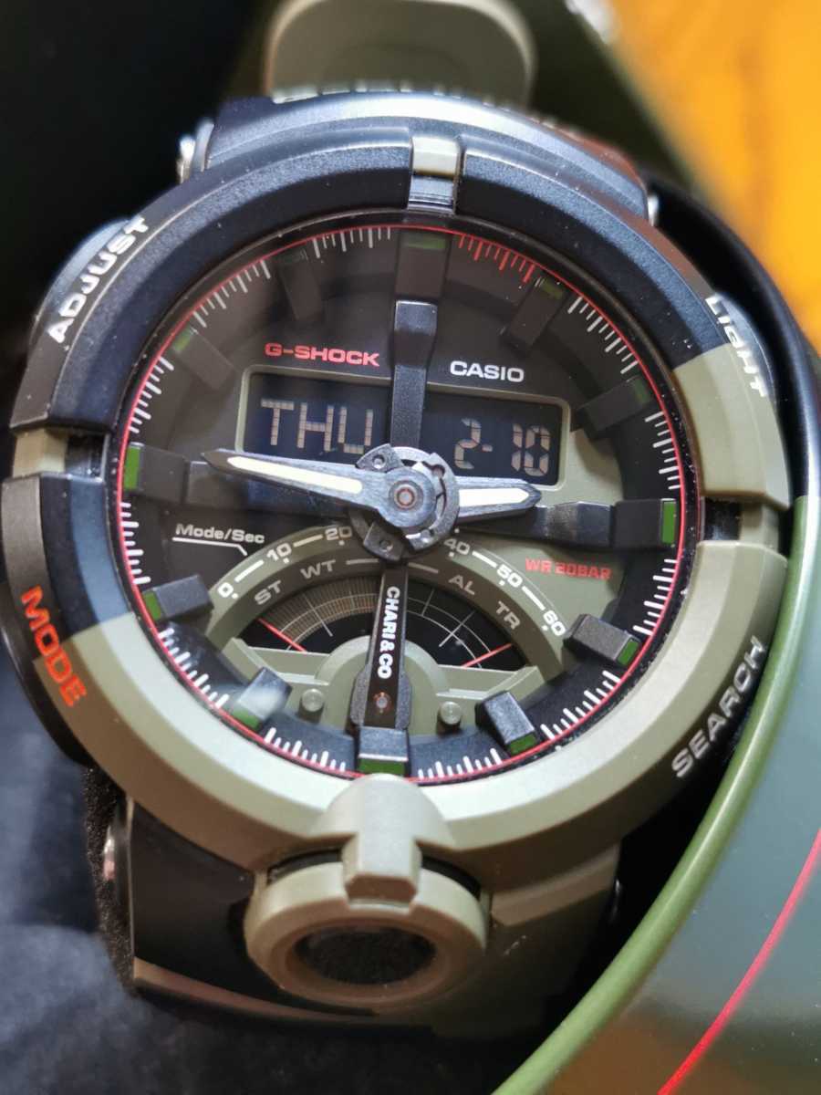 G-SHOCK CHARI&COタイアップモデル 美品】G-SHOCK 腕時計 限定品 タイアップモデル チャリアンドコー