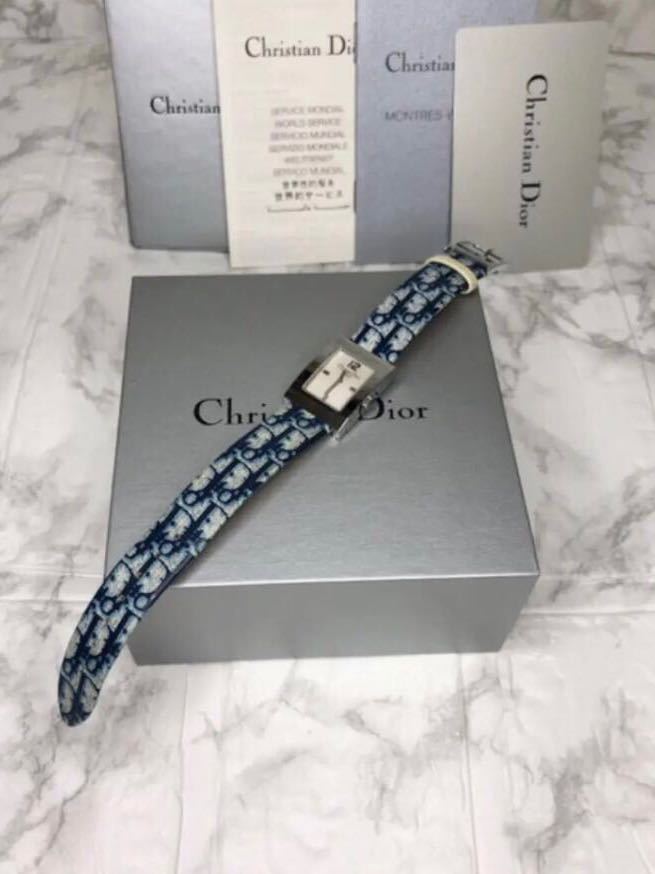 ✨稼働品✨クリスチャンディオール 腕時計 マリス トロッター スクエア