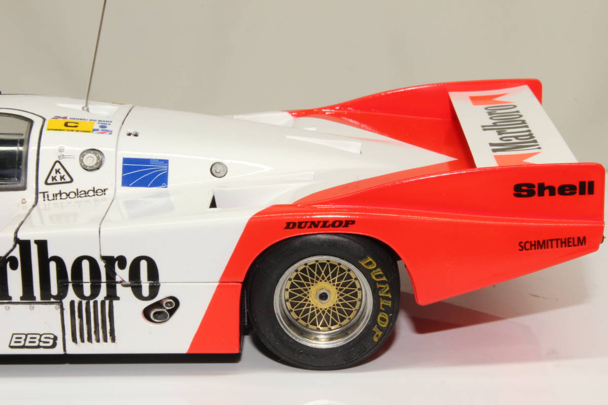 タミヤ 1/24 ポルシェ956 マルボロ仕様 完成品 (完成品)｜売買され 