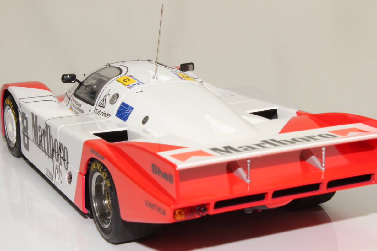 タミヤ 1/24 ポルシェ956 マルボロ仕様 完成品 (完成品)｜売買され 