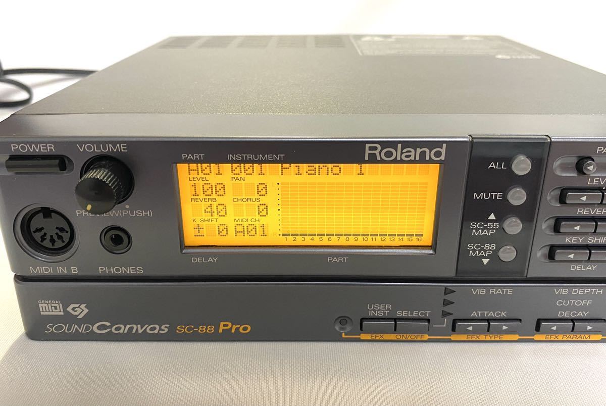 Roland SOUND Canvas SC-88ST 現状品 希少 オーディオ機器 Roland SOUND Canvas SC-88ST 現状品 希少