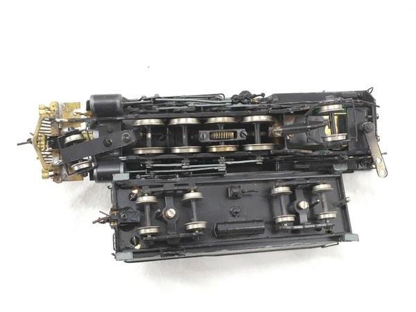 詳細不明 真鍮製 蒸気機関車 海外車両 HOゲージ HOn3 ジャンク