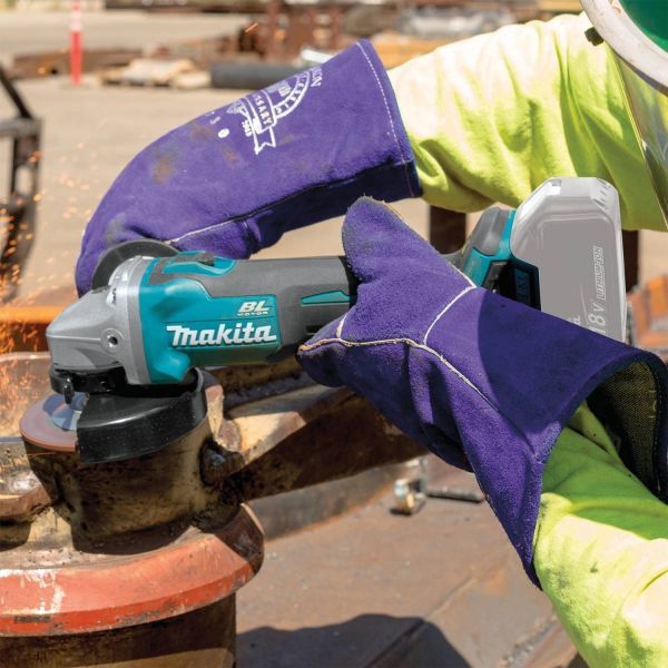 B) マキタ makita 互換 グラインダー 125mm 18v 14.4v 研磨機