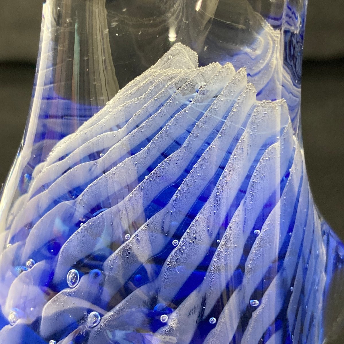 f002 MISE Murano Glass ムラーノ ムラノ ガラス ペンギン 置物
