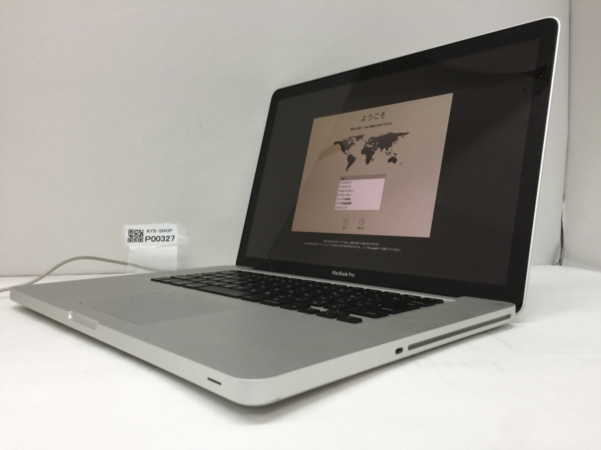 爆買い，大得価 ジャンク△1円スタート/Apple MacBook Pro 15-inch Early