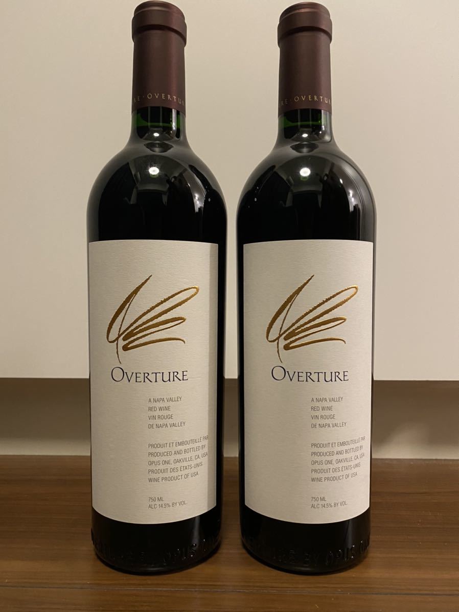 送料無料 2本セット 赤ワイン オーバーチュア OVERTURE Wine Napa
