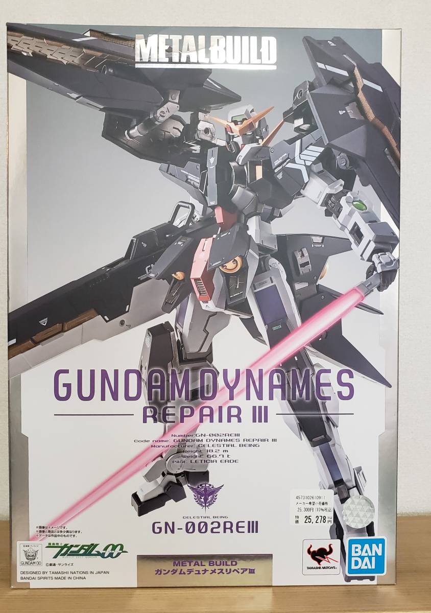 お得，限定SALE 品 METAL BUILD ガンダムデュナメスリペアⅢ(機動戦士ガンダムOO)｜売買されたオークション情報、yahooの商品情報をアーカイブ公開 - オークファン 機動戦士ガンダムOO