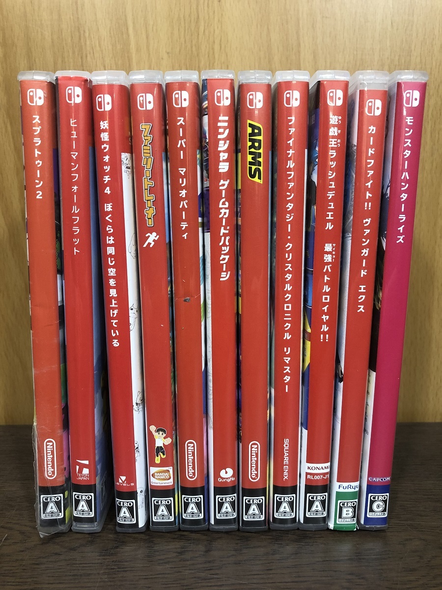 ニンテンドースイッチ モンハン スプラ2 マリオ等