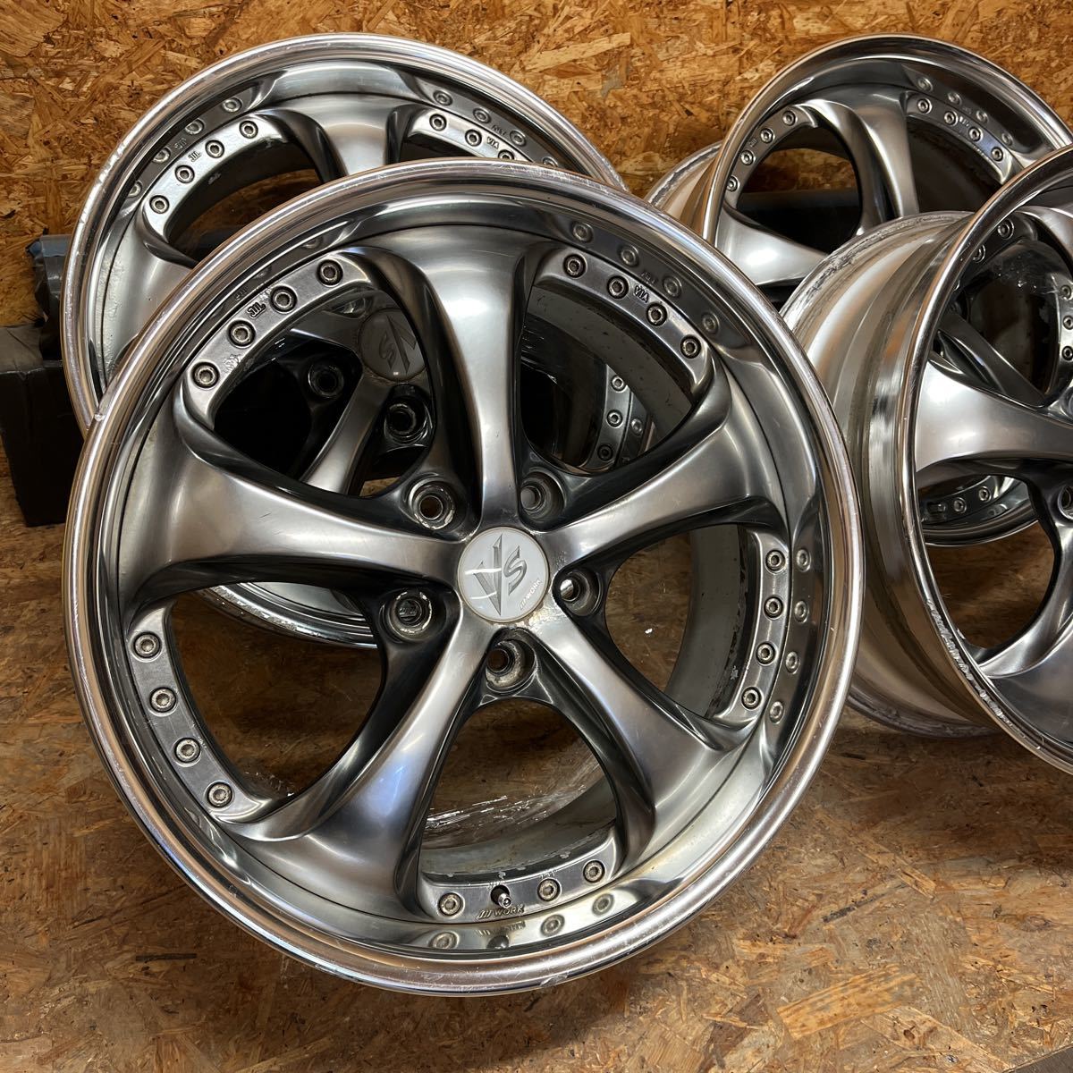 WORK 18インチ VS-KF 深リム 希少 ワーク Yahoo!オークション - VS 