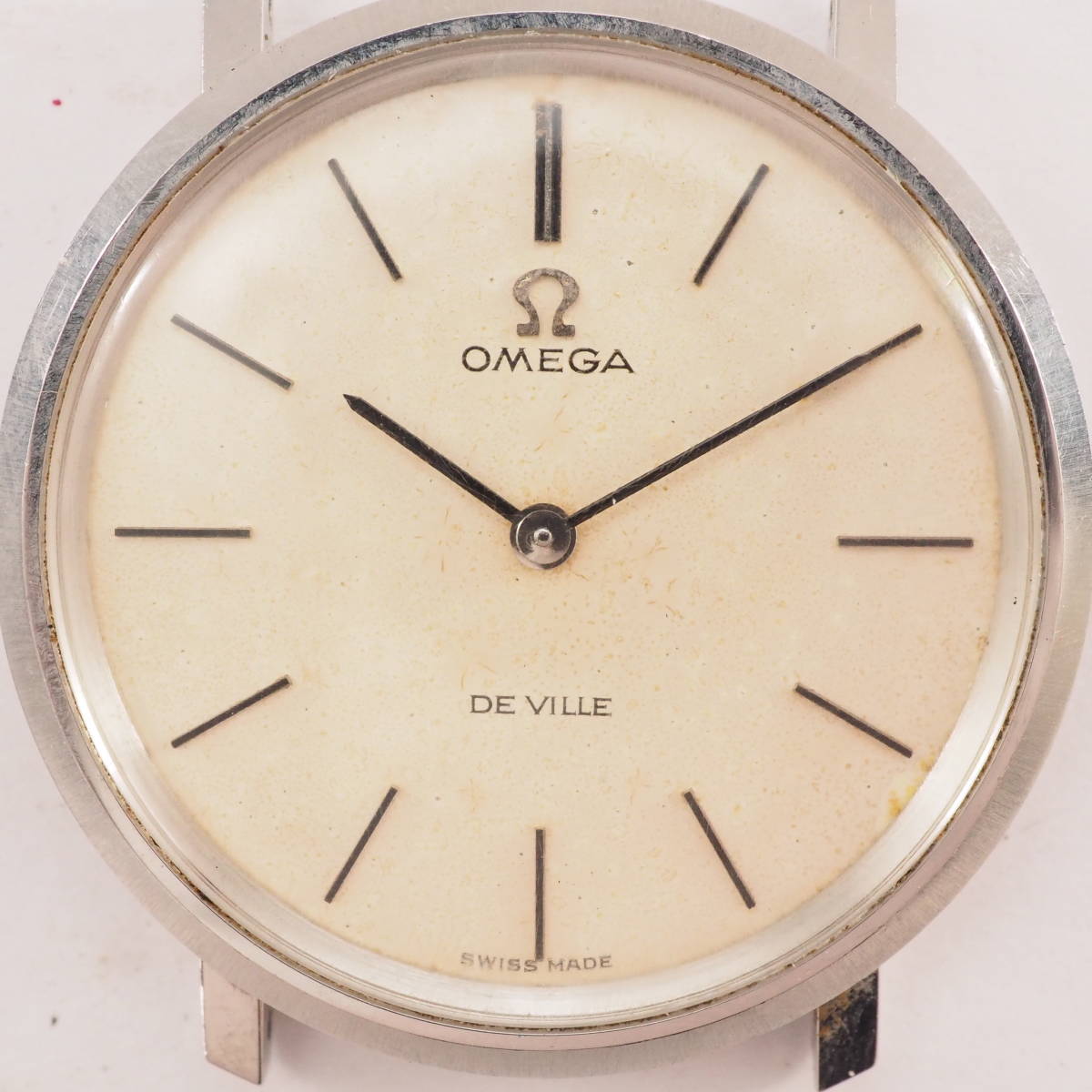 全国無料，2026 品 オメガ デビルラウンド Ref 111.077 Cal 620 OMEGA DE VILLE アンティーク 手巻き メンズ 男性腕時計 フェイスのみ 31775666 AW3(デビル)｜売買されたオークション情報、yahooの商品情報をアーカイブ公 デビル