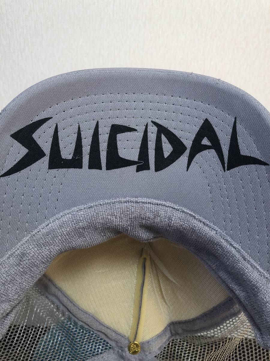 ◎90s デッドストック【SUICIDAL TENDENCIES】メッシュCAP Gray  