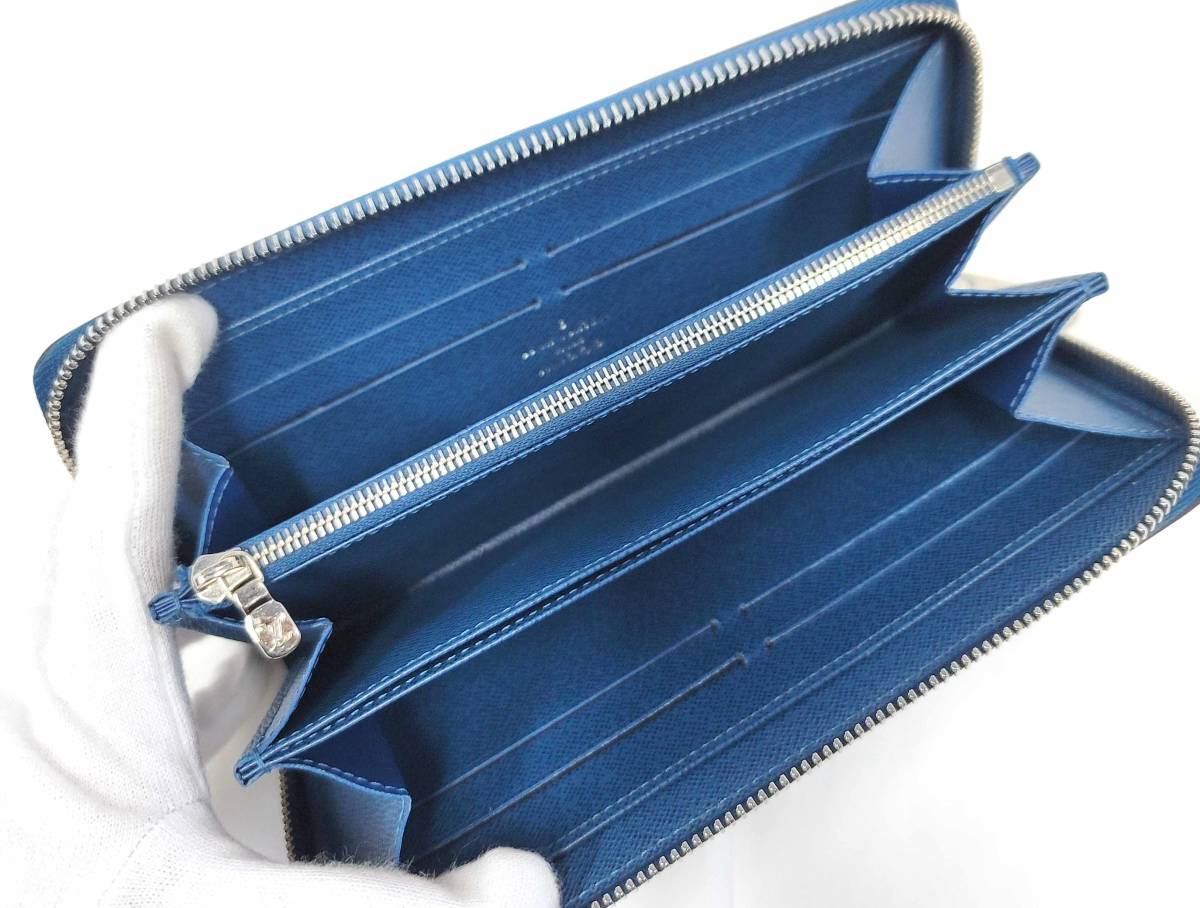 B-3983◇極美品【ルイヴィトン】エピ ジッピーウォレット M60435 