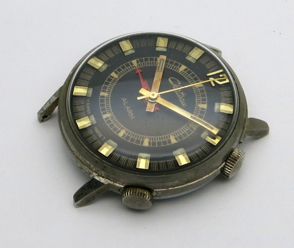 タカノ CHATEAU シャトー TAKANO 37mm 腕時計 メンズ 0 手巻き19石