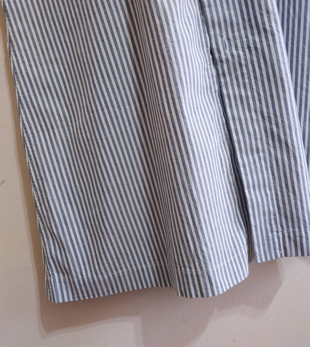 45rpm 45R☆インディゴ薄オックスハワイアンキルトドレスワンピース  