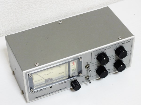 クラニシ アンテナチューナー 144MHz／430MHz NT-272 クラニシ NT-272 144⁄430MHz NT 希少 デュアルバンド クラニシ NT-272