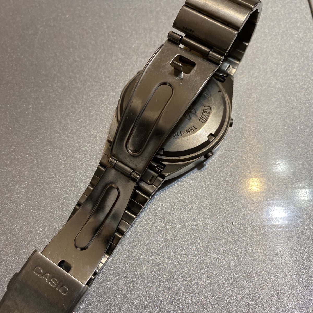 CASIO カシオ カシオトロン TRN-110T チタン クォーツ ジャンク品 定形 