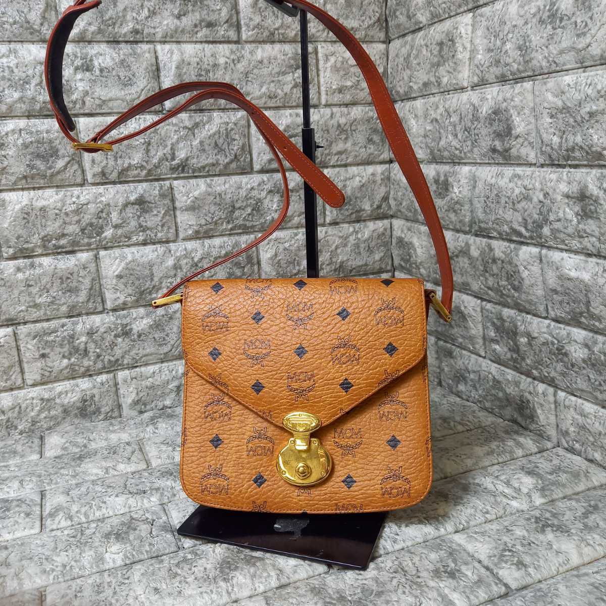 NK2v2 mcm ショルダー バッグ MCM エムシーエム クロスボディ エム 
