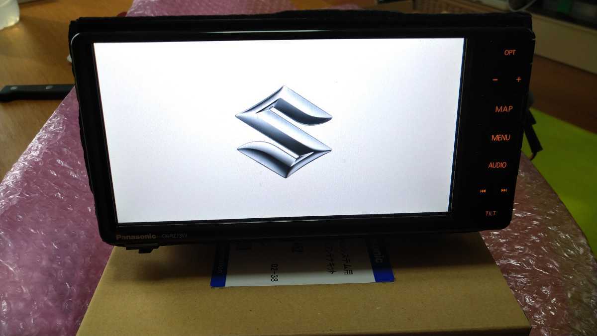 ☆Panasonic スズキ純正 7インチ200ミリワイドCN-RZ73W ☆Panasonic スズキ純正 7インチ200ミリワイドCN-RZ73W