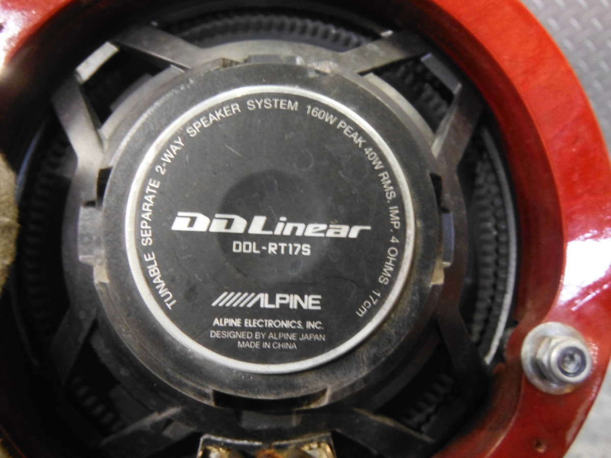 アルパイン ALPINE スピーカー ツイーター ツィーター DDLinear