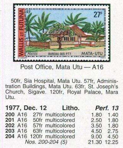 ウォリス フツナ 1977年建物5種完 スコット評価21 3ドル 発送について 説明欄参照 オセアニア 売買されたオークション情報 Yahooの商品情報をアーカイブ公開 オークファン Aucfan Com