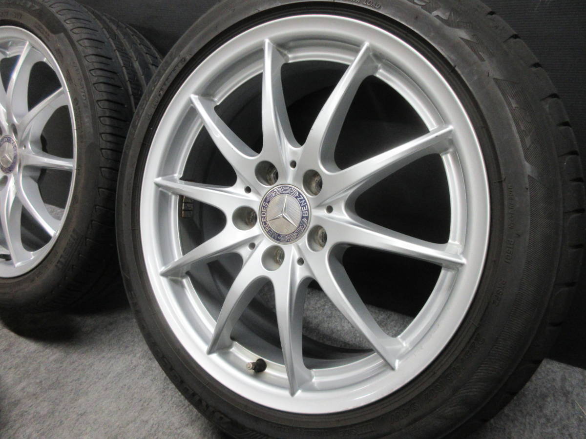 輸入車 メルセデスベンツ Aクラス W246 純正 17インチ 美品 