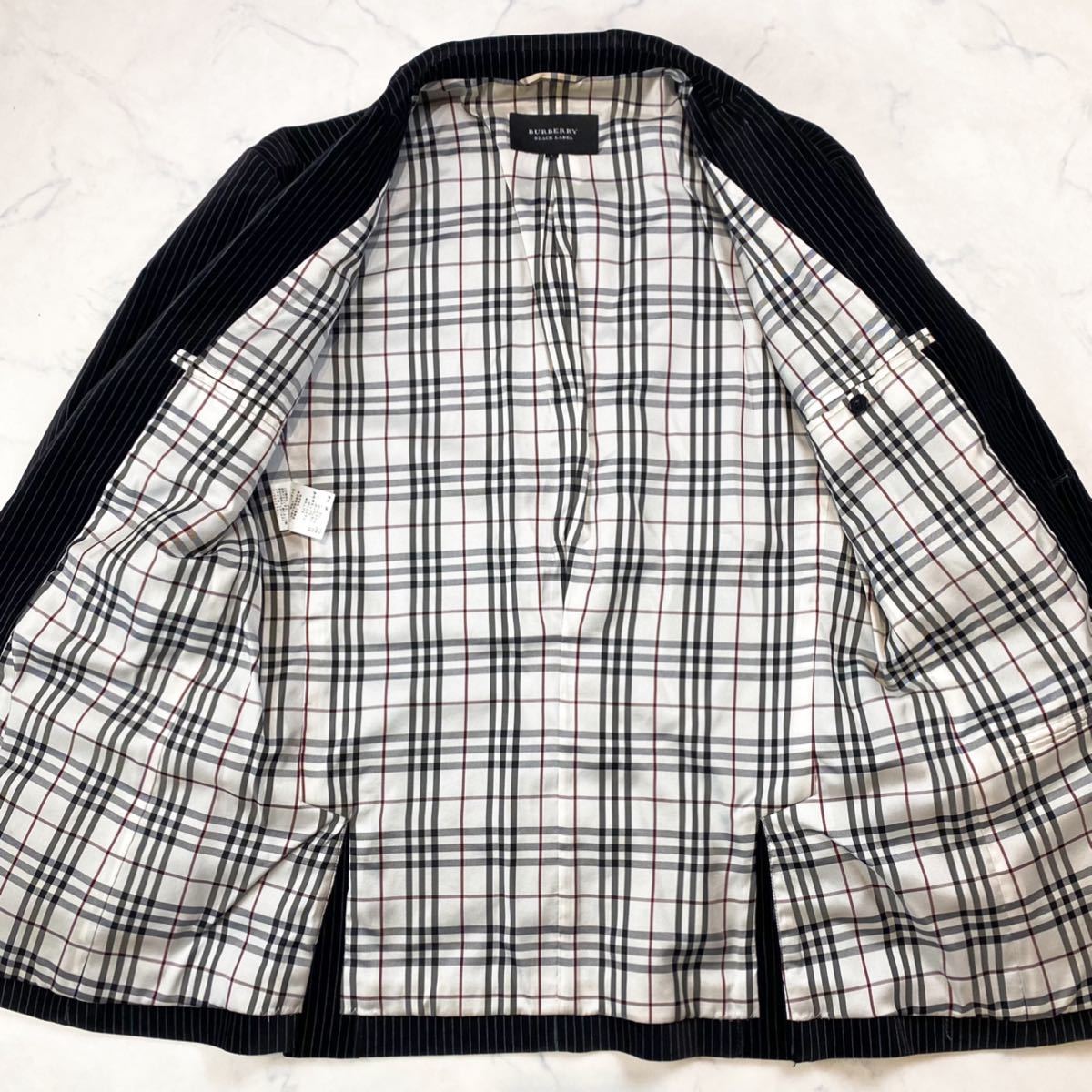 1円〜【希少Lサイズ】BurberryBLACKLABEL バーバリーブラックレーベル 