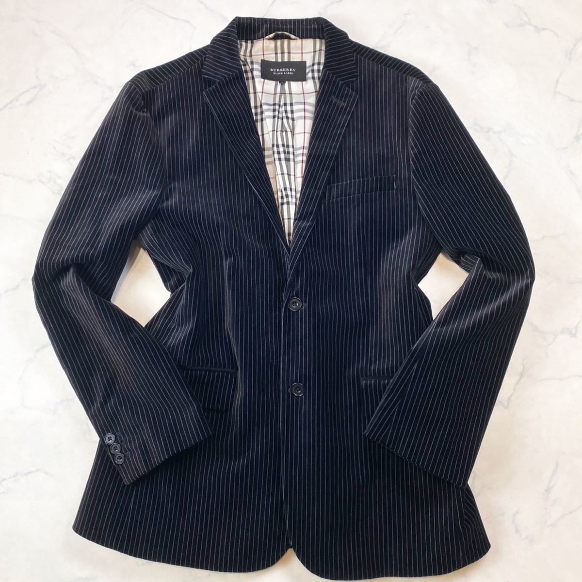 1円〜【希少Lサイズ】BurberryBLACKLABEL バーバリーブラックレーベル 