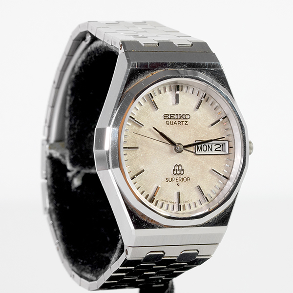 セイコー スーペリア 9983-7000 SEIKO ツインクオーツ SUPERIOR 美品