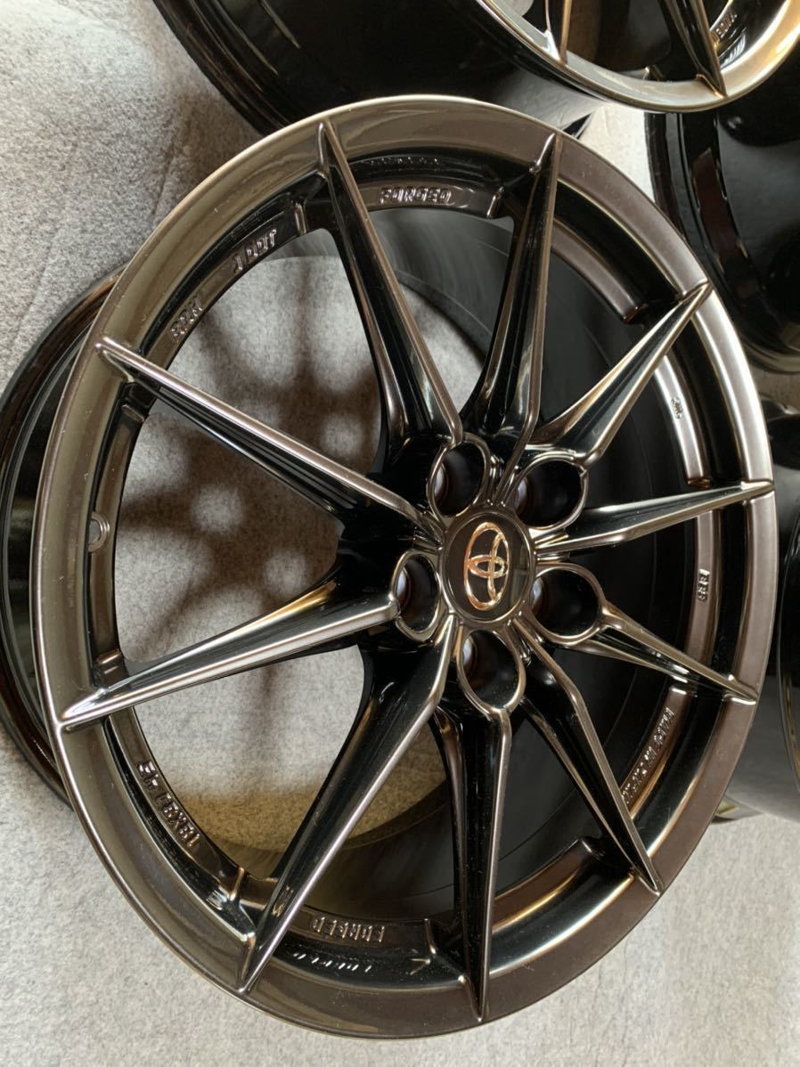 トヨタGRヤリス 純正BBS鍛造アルミホイール 18インチ 自動車、オートバイ