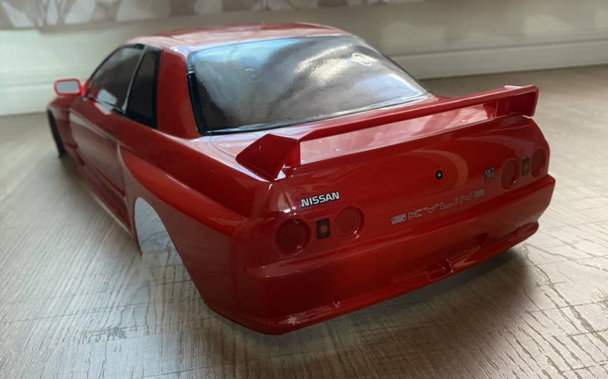 タミヤ スカイラインGT-R R32 ボディ 塗装済 電飾付 未走行 ドリパケ 