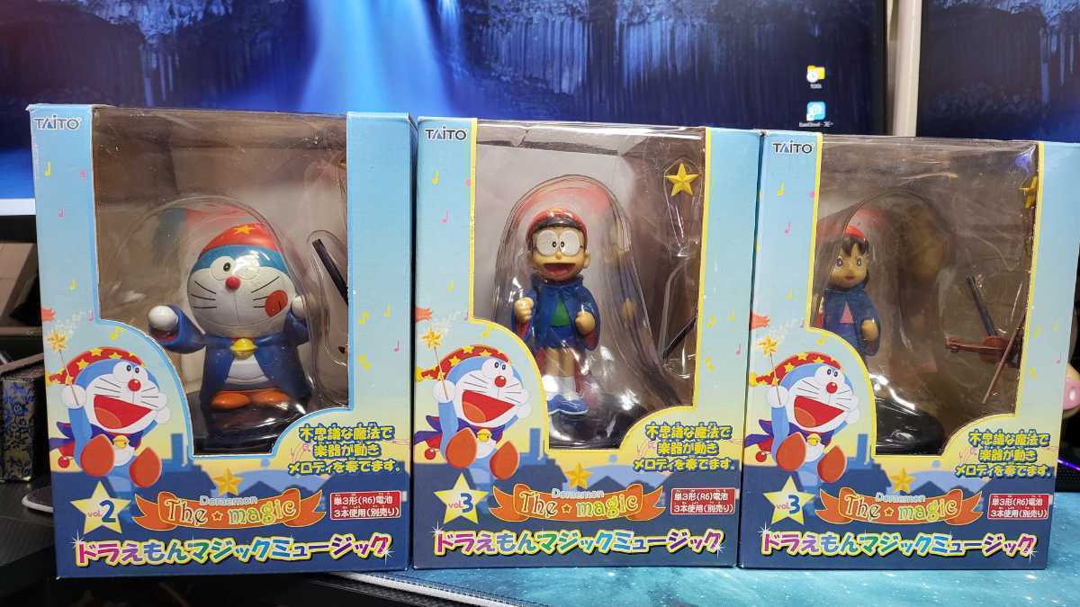 人気SALE，大人気 ドラえもん マジックミュージック ３セット(ドラえもん)｜売買されたオークション情報、yahooの商品情報をアーカイブ公開 - オークファン ドラえもん