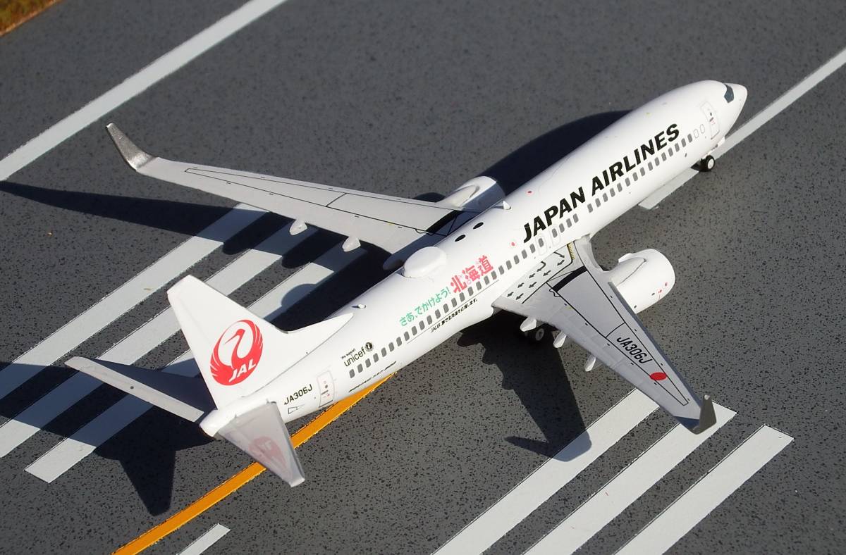 JAL B737-800「さあ、でかけよう！北海道」 JA306J(日本航空(JAL