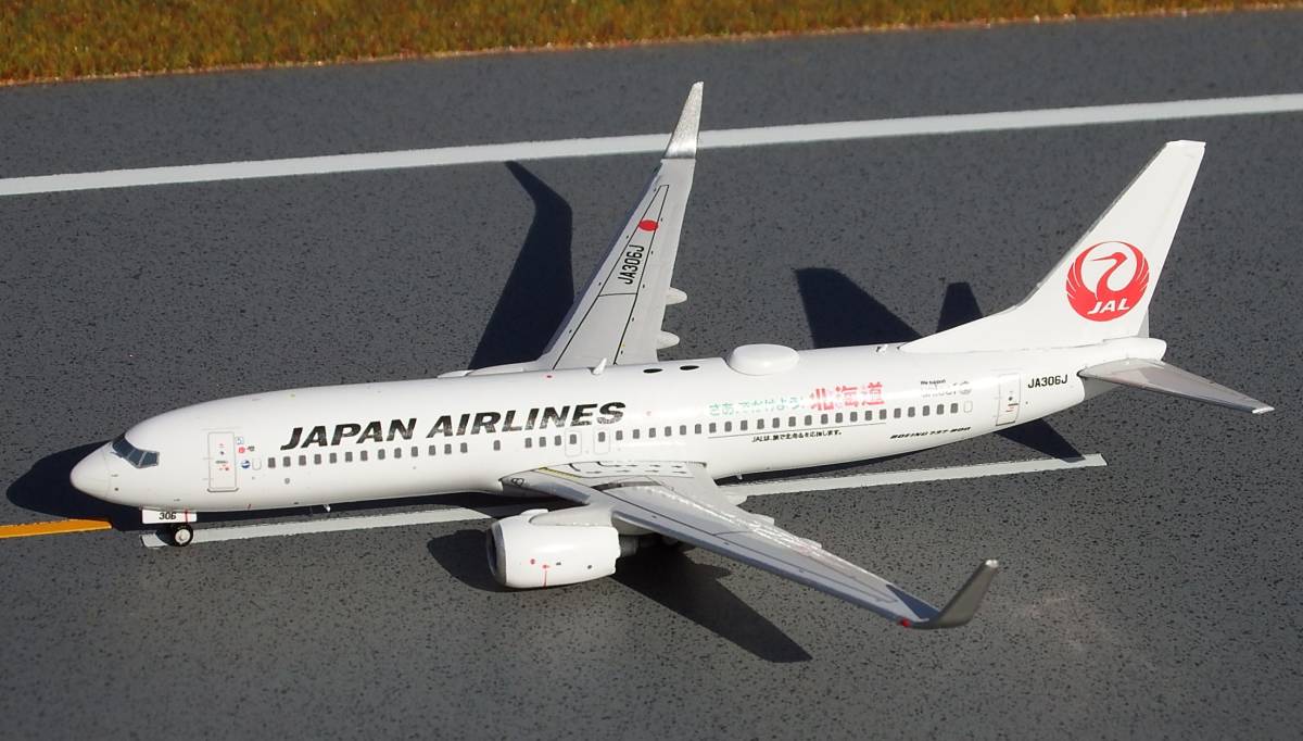 JAL B737-800「さあ、でかけよう！北海道」 JA306J(日本航空(JAL