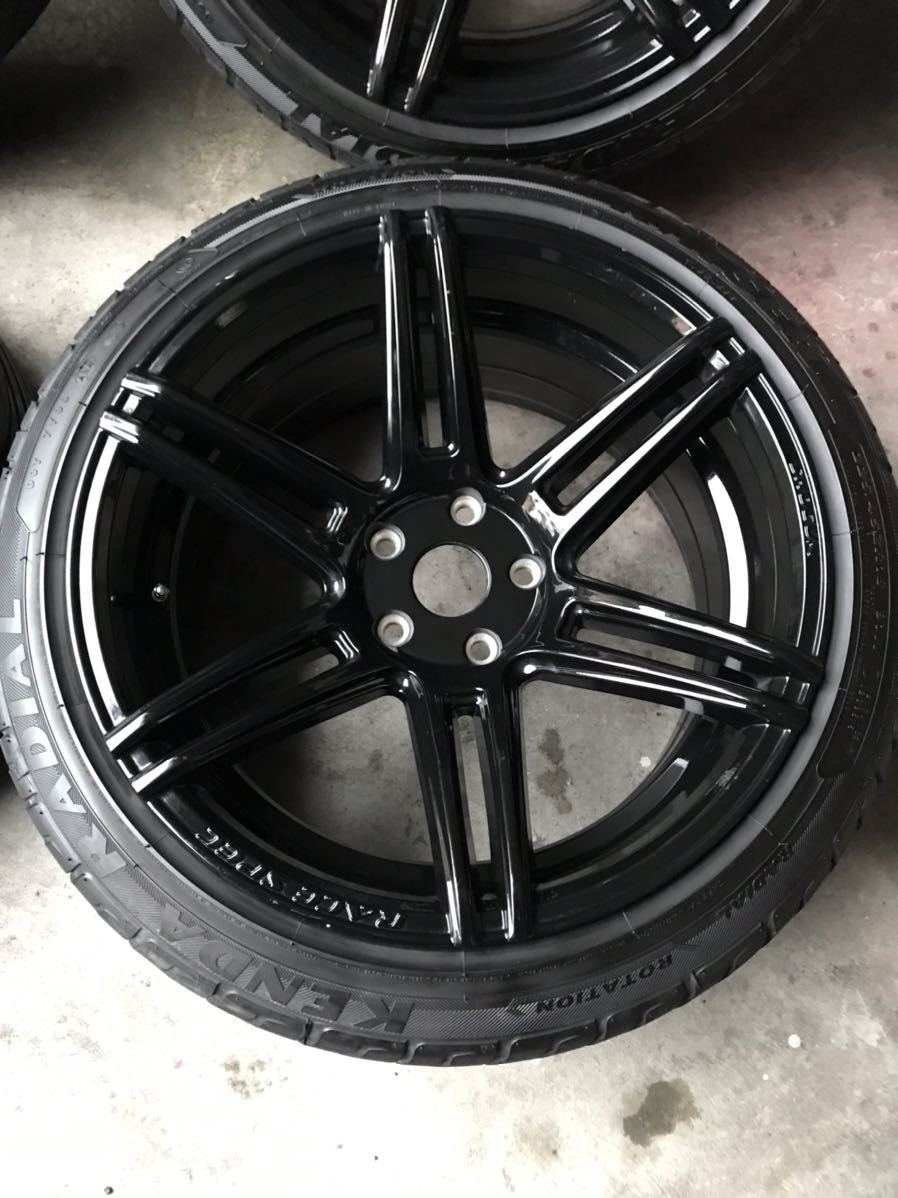 超希少!美品!☆WORK ENCD☆18×9.5J☆PCD114.3☆オフ+18 - メルカリ