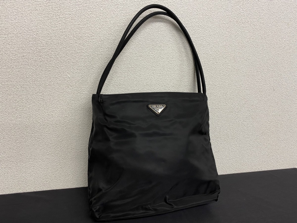PRADA プラダ ハンドバッグ トートバッグ ナイロン ブラックカラー