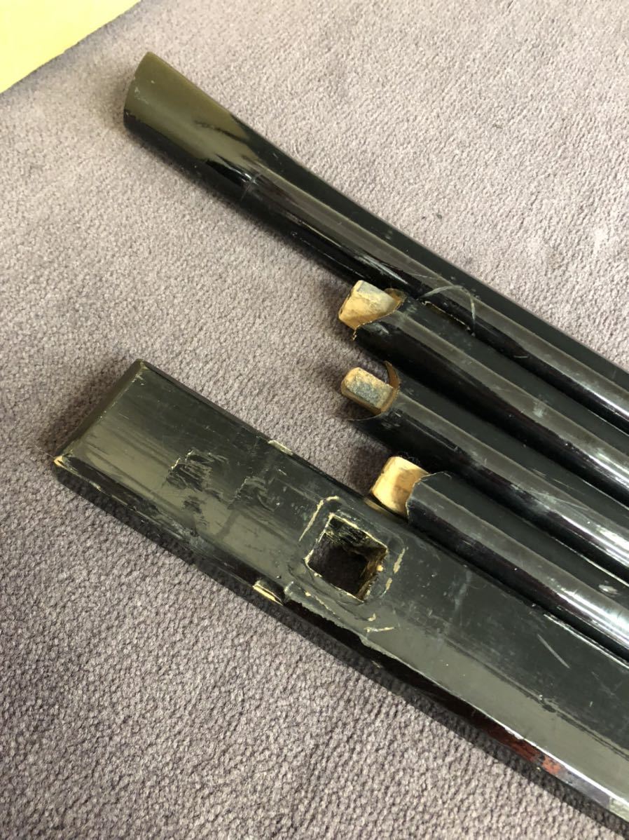 中古品 呉服屋使用品 大名 衣桁 木製 黒塗り 房クリップ付き 【公式通販】