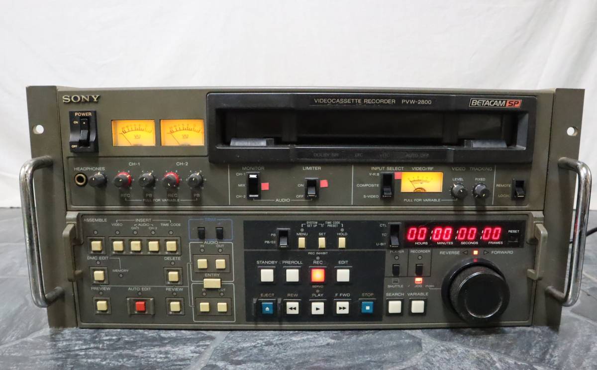 ①引取大歓迎◇SONYソニー◇BETACAM SPベータカム◇PVW-2800◇ベータ
