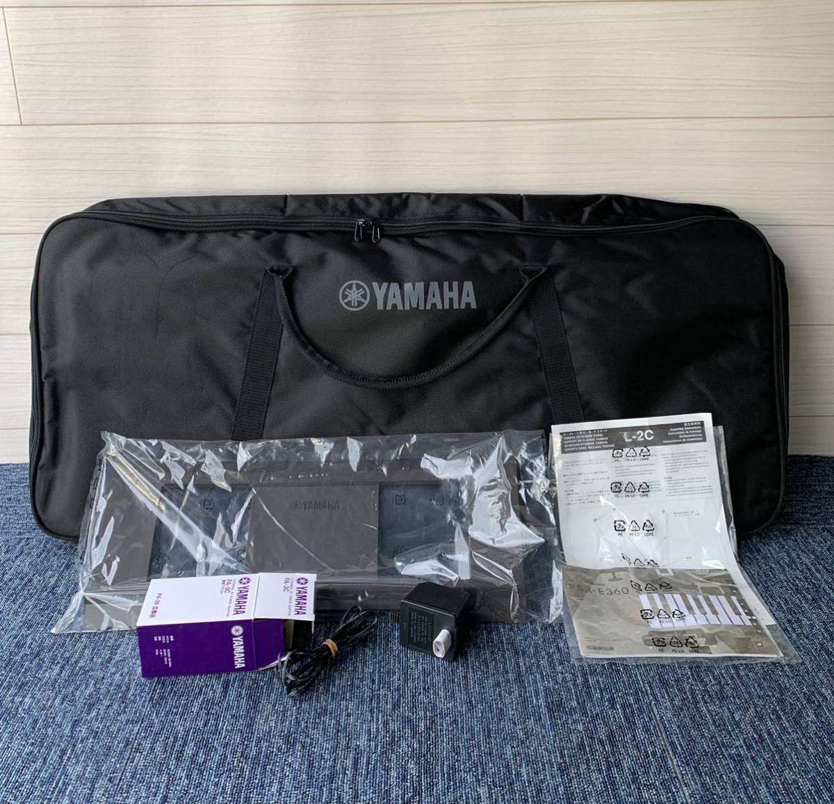 YAMAHA ヤマハ 電子ピアノ PSR-E360DW 61鍵 PSR-E360DW ヤマハ Yamaha