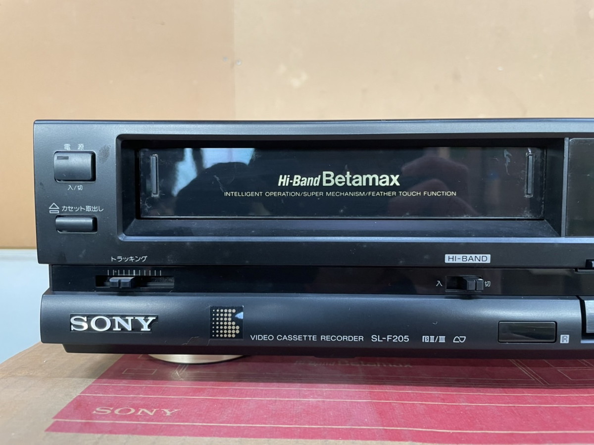 SONY ベータビデオデッキ SL-F205 中古現状品 送料込み （楽天市場 