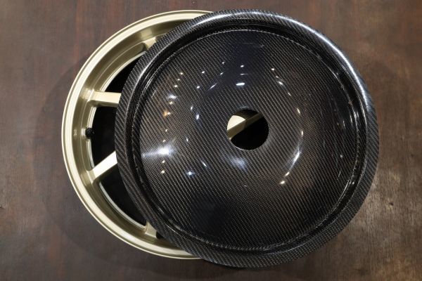 1円売切！リアホイールカバー【 カーボン 】新品 17インチ プロアーム
