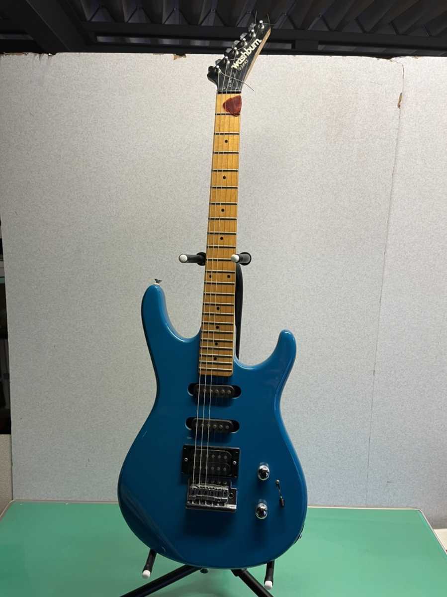 Washburn G-Junior G-JRV late-80s - Blue MIK 25.4scale Small bodied